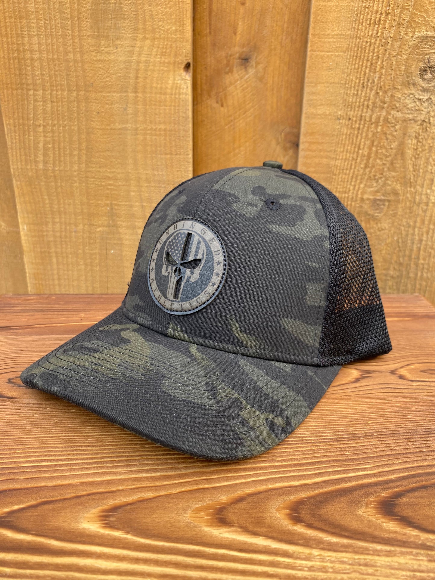 Camo Punisher Hat