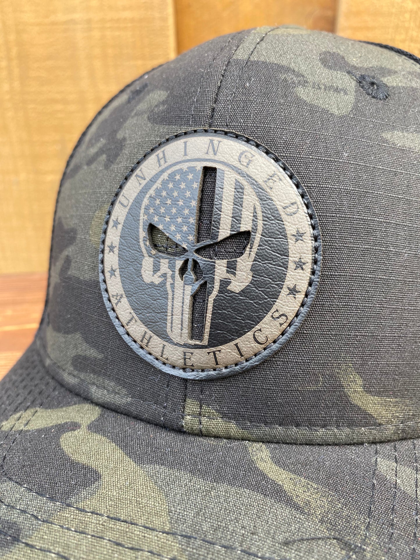 Camo Punisher Hat
