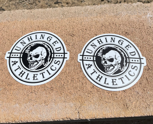 Unhinged Athletics Stickers